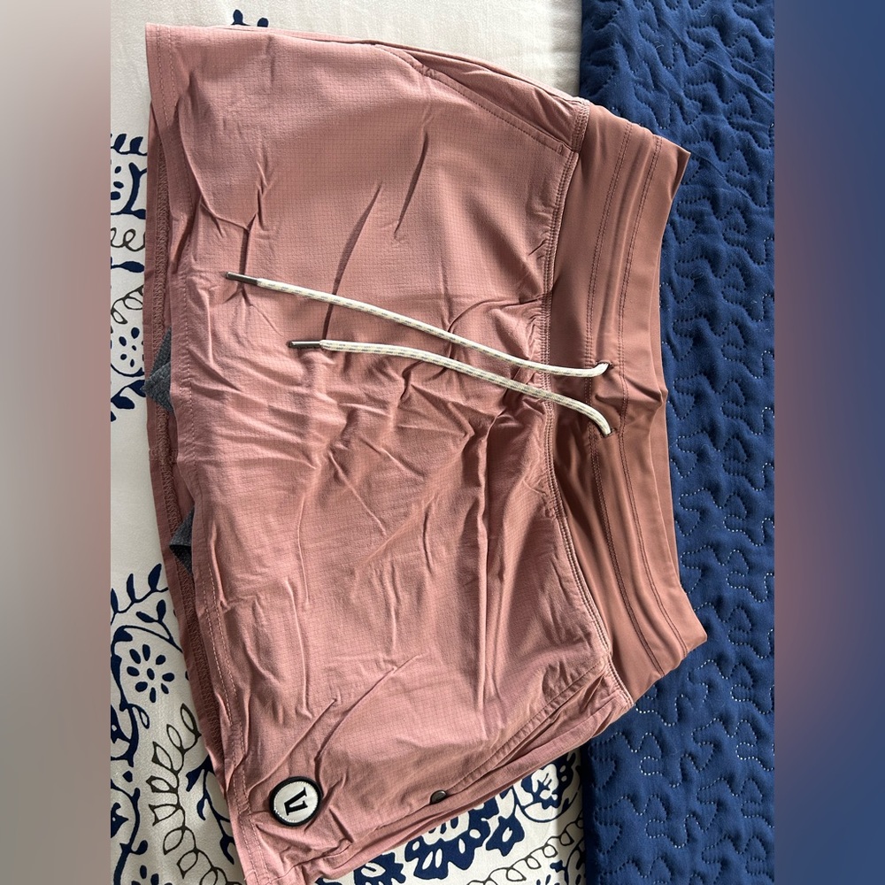 Vuori Mauve Pink Athletic Drawstring Skort